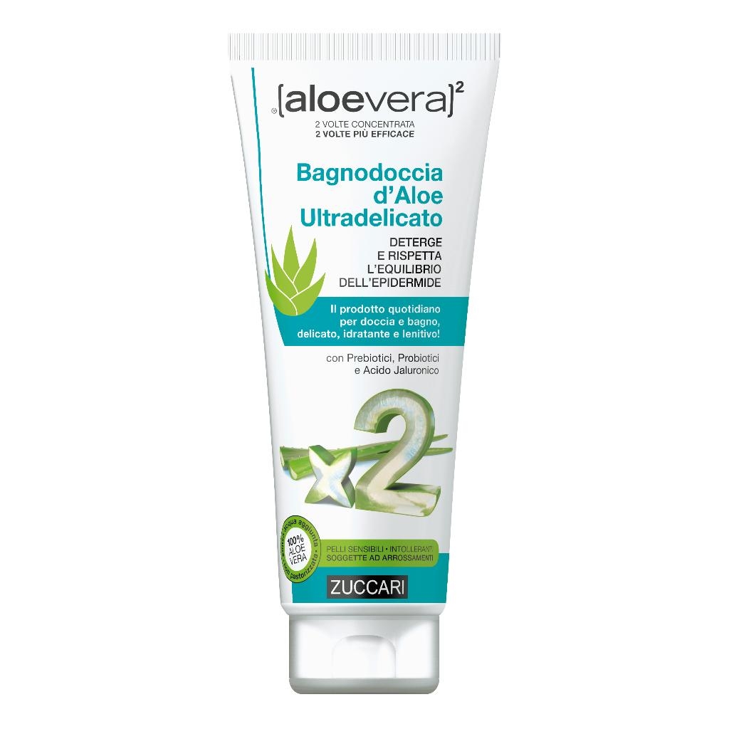 ALOEVERA2 BAGNODOCCIA D'ALOE ULTRA DELICATO 250 ML