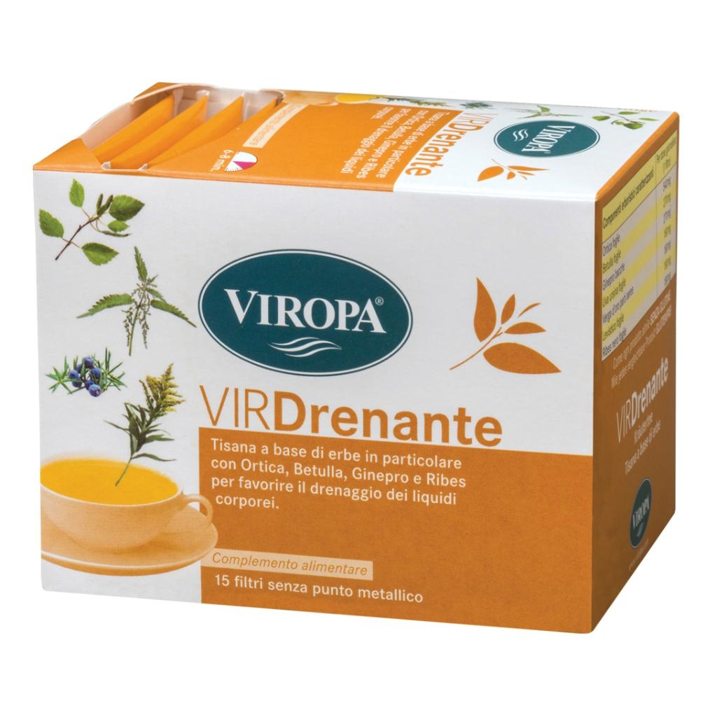 VIROPA DRENANTE TISANA 15 BUSTINE