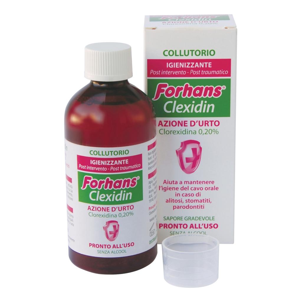 FORHANS CLEXIDIN 0,20 SENZA ALCOOL 200 ML