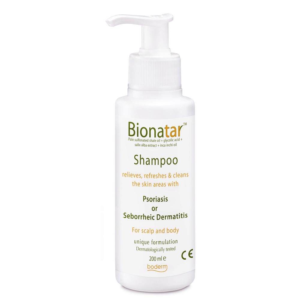 BIONATAR SHAMPOO INDICATO IN PRESENZA DI SINTOMI DI PSORIASI E DERMATITE SEBORROICA 200 ML