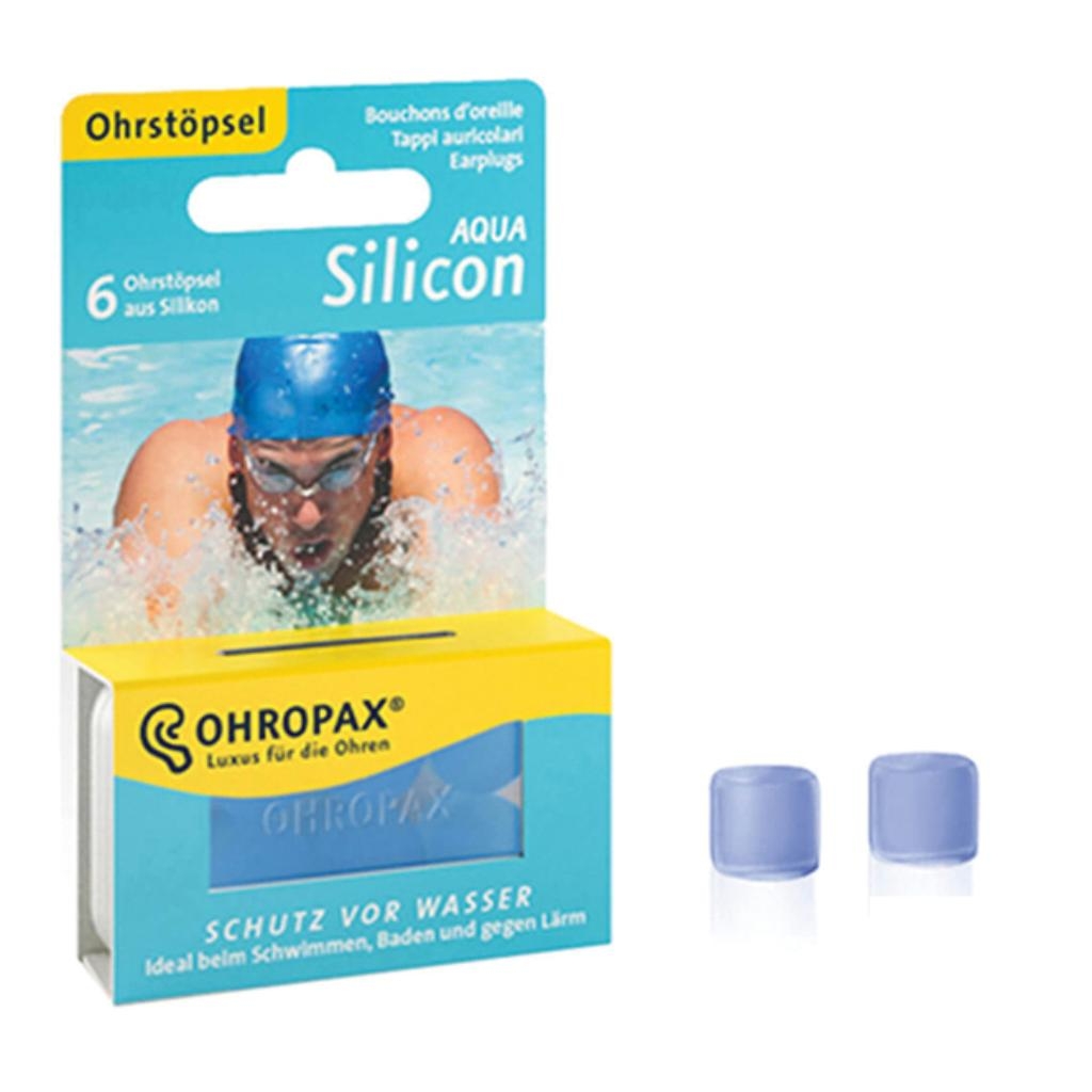 OHROPAX SILICON AQUA TAPPI AURICOLARI 6 PEZZI