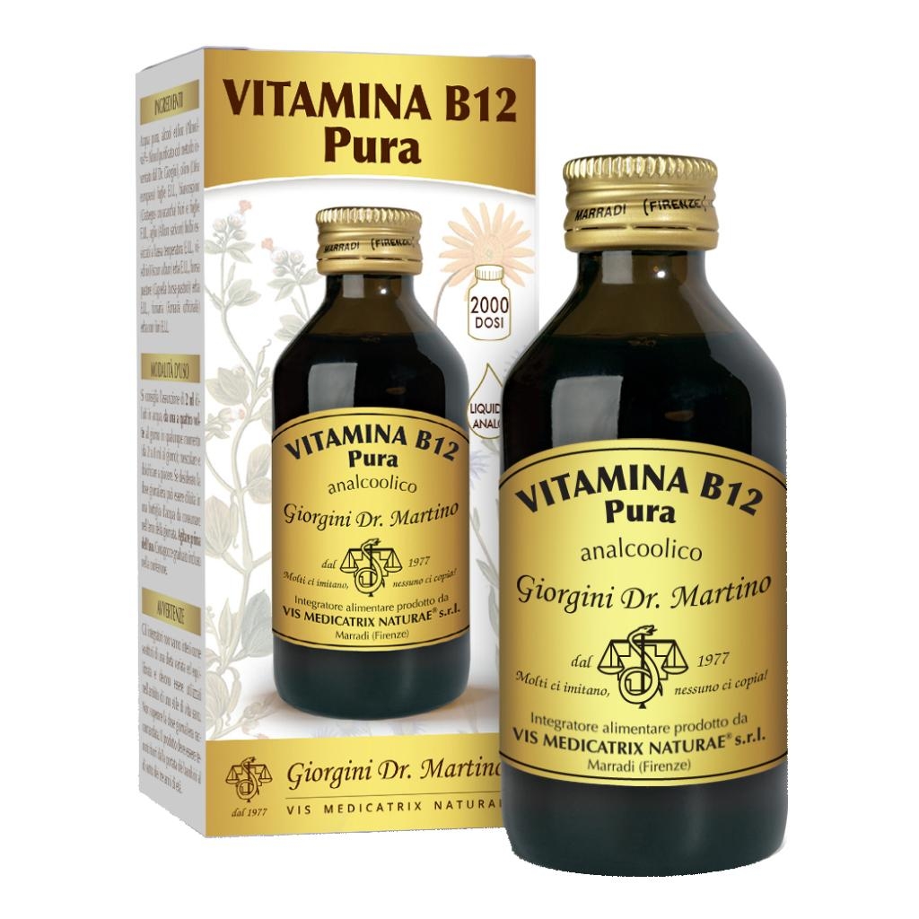 VITAMINA B12 PURA 100 ML LIQUIDO ANALCOLICO