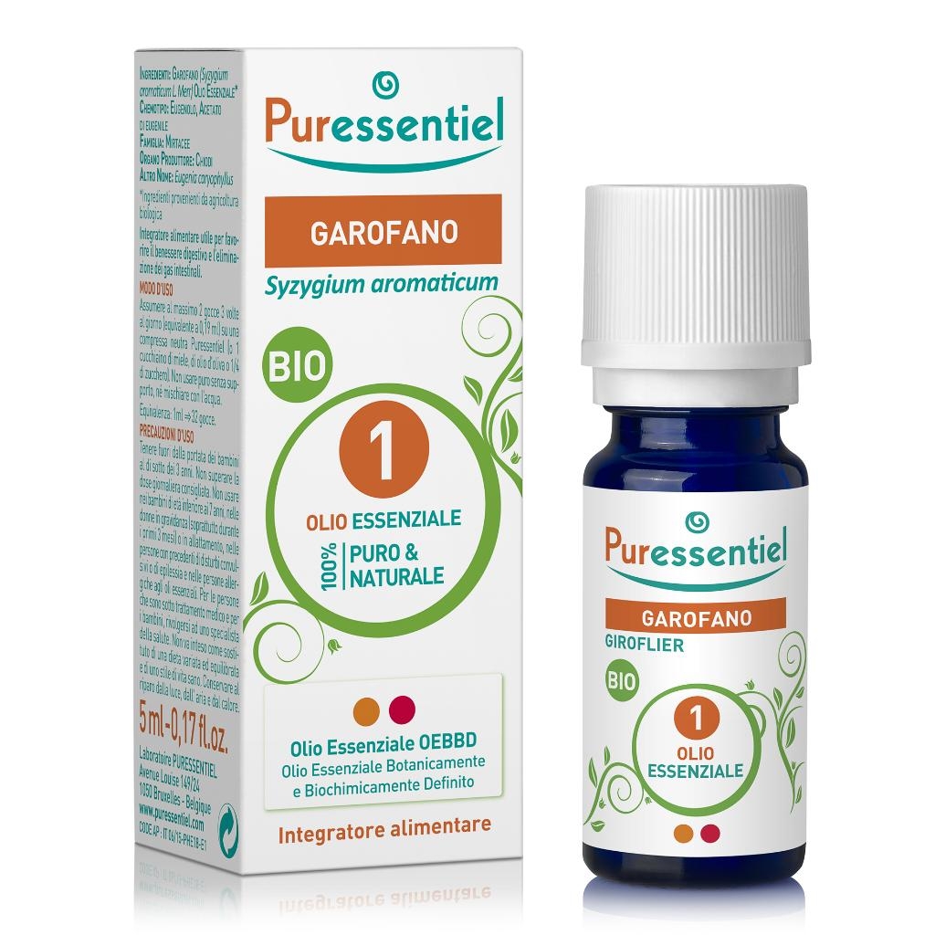 PURESSENTIEL GAROFANO OLIO ESSENZIALE BIO 5 ML