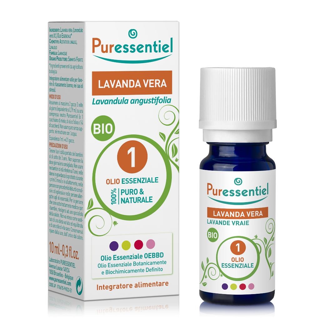 PURESSENTIEL LAVANDA VERA OLIO ESSENZIALE BIO 10 ML