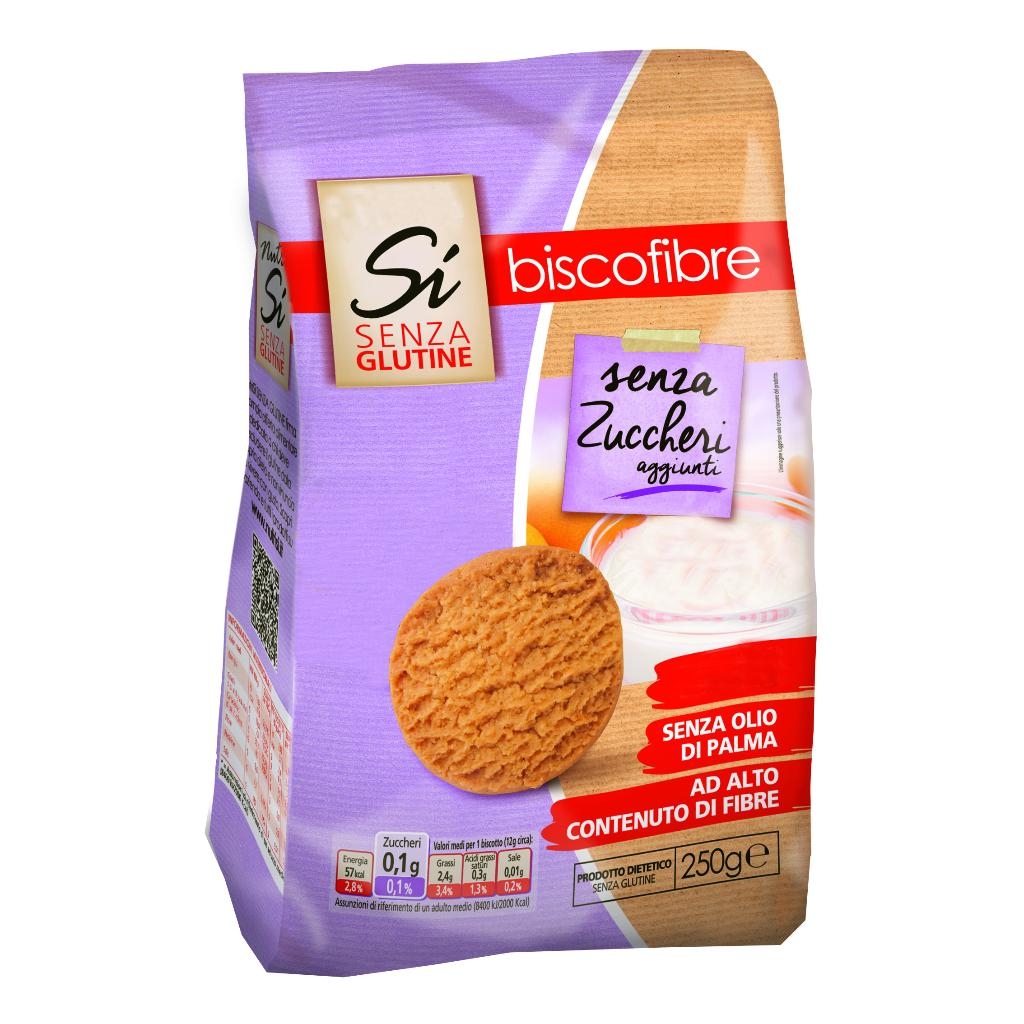 NUTRISI' BISCOFIBRE SENZA ZUCCHERO AGGIUNTO 250 G