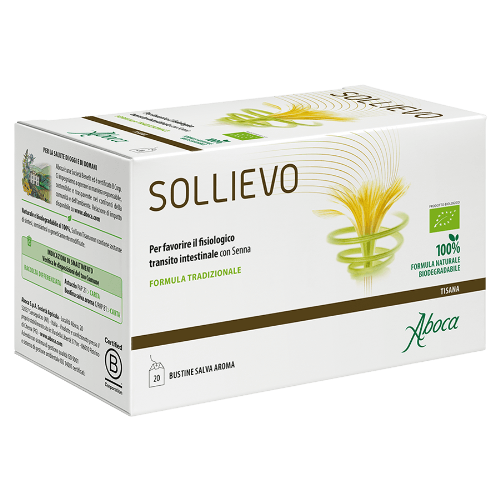 SOLLIEVO TISANA BIO 20 FILTRI DA 2,2 G