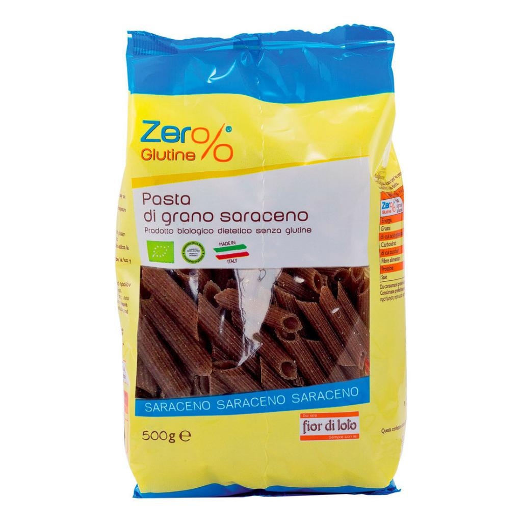 ZERO% GLUTINE PENNE DI GRANO SARACENO BIO 500 G