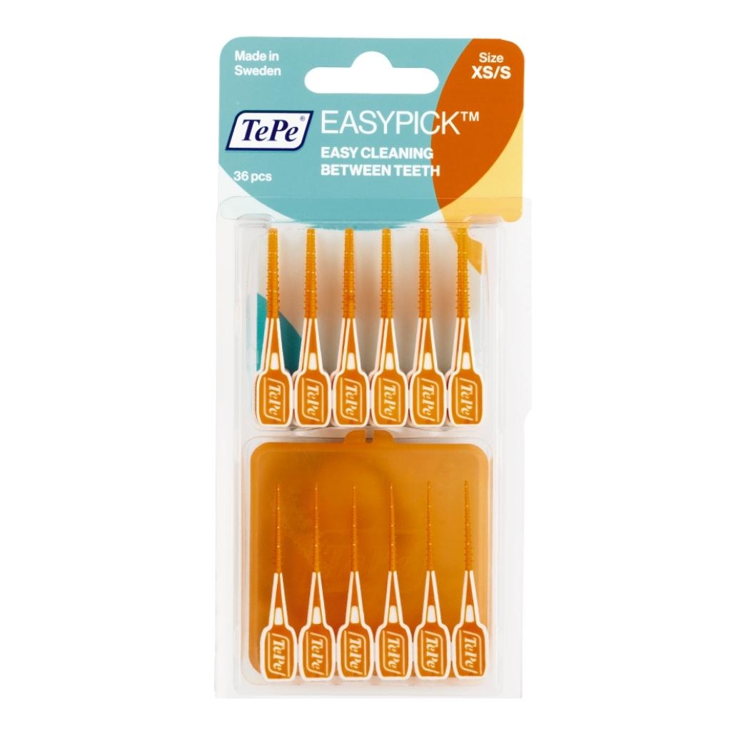 TEPE SCOVOLINI EASYPICK EXTRASMALL/SMALL ARANCIONE 36 PEZZI