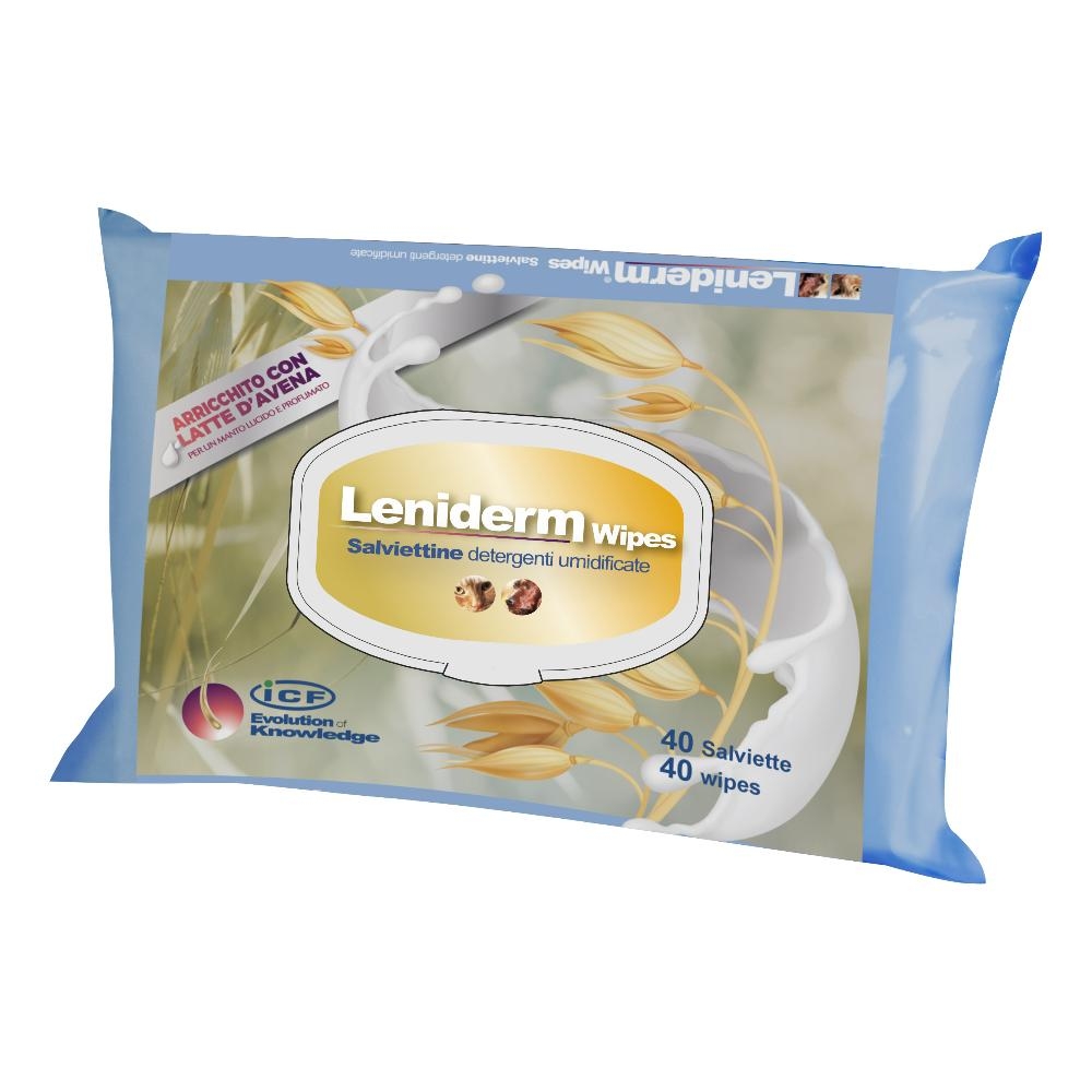 LENIDERM WIPES POCKET 40 STRAPPI