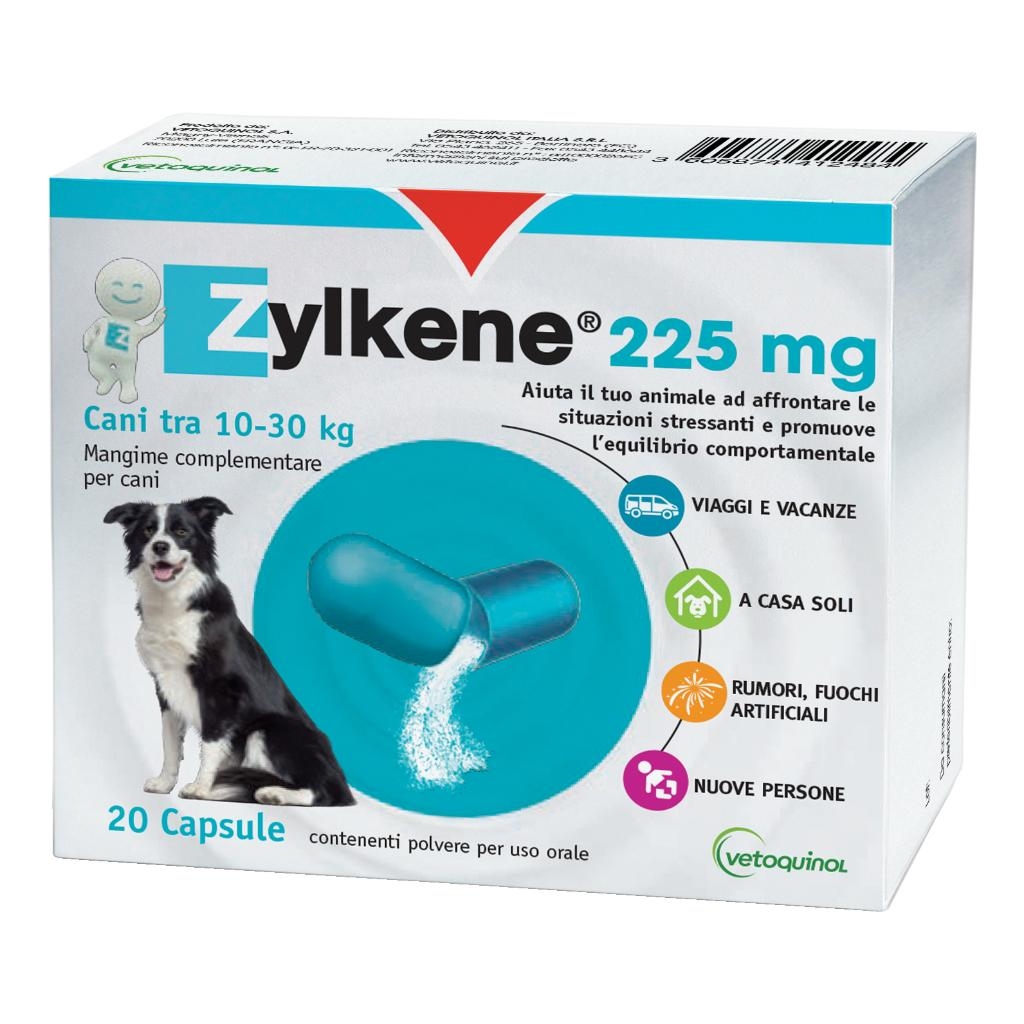 ZYLKENE CANI TAGLIA MEDIA 10-30KG 20 CAPSULE DA 225 MG