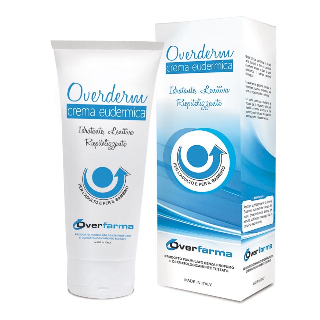 OVERDERM CREMA EUDERMICA IDRATANTE LENITIVA PER ADULTI E BAMBINI 75 ML