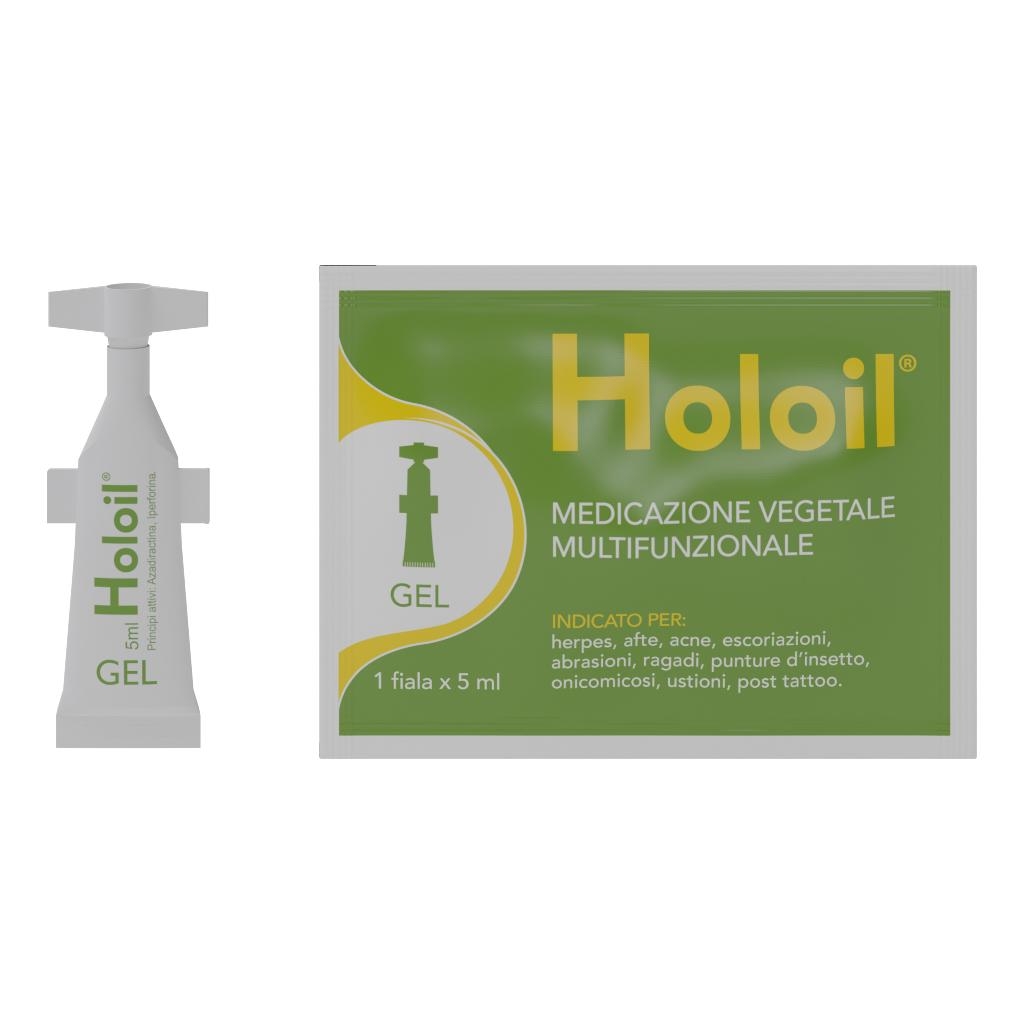 HOLOIL MONODOSE GEL TERMOSOFFIATA 1 FIALA 5ML