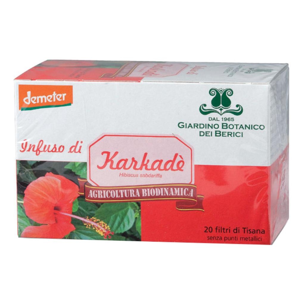 GIARDINO BOTANICO DEI BERICI INFUSI IBISCO KARKADE' 40 G