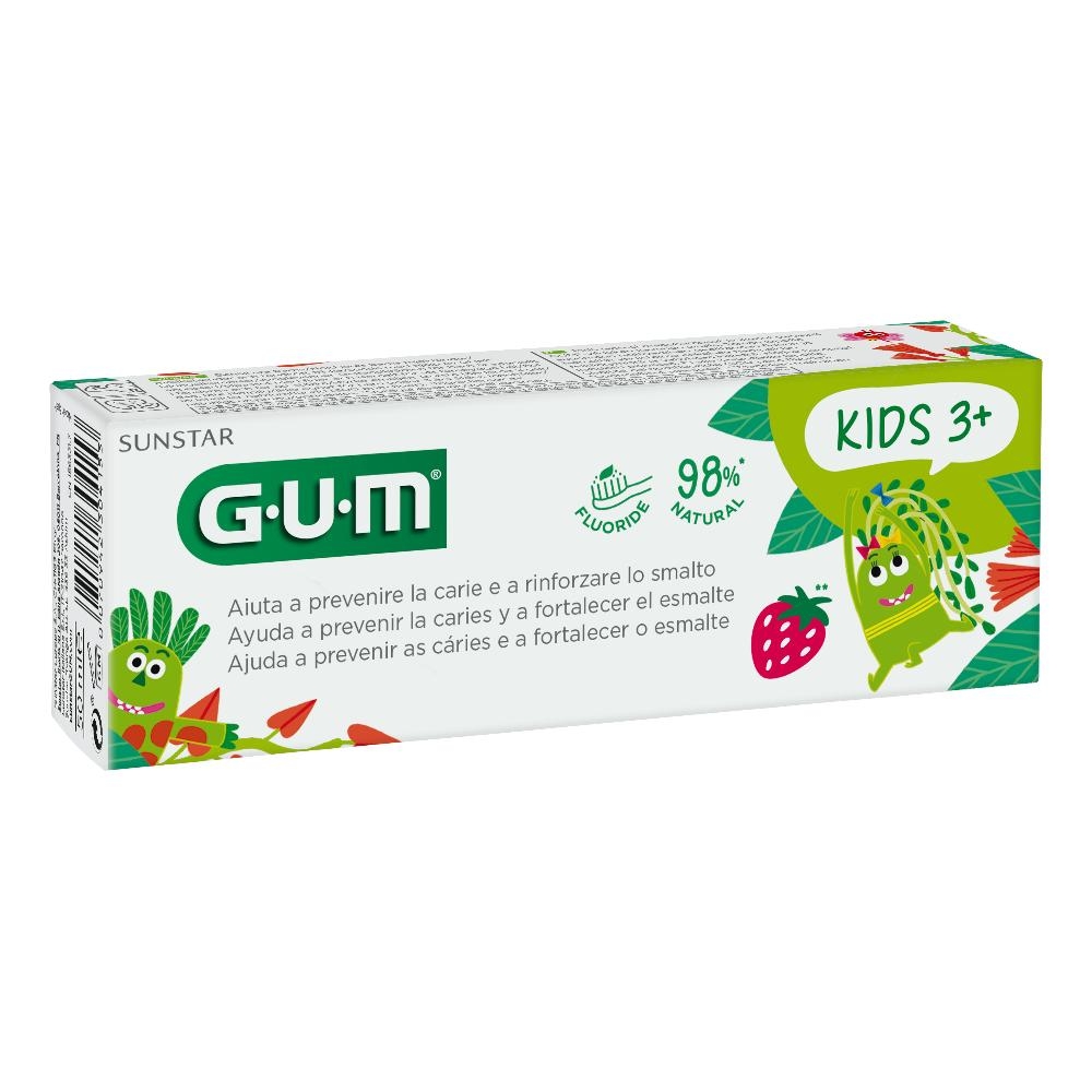 GUM KIDS DENTIFRICIO 2/6 FLUORO 500 PPM