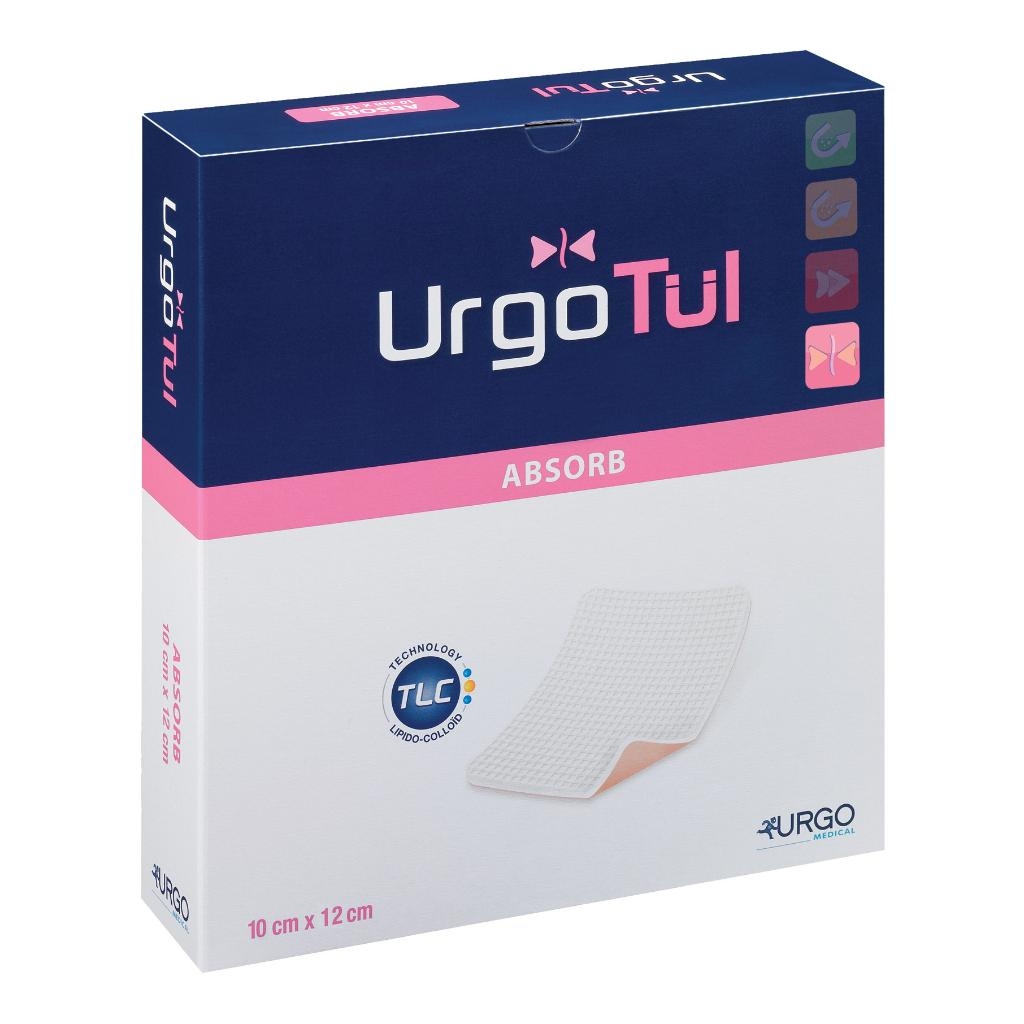 MEDICAZIONE STERILE URGOTUL ABSORB 10X12CM 3 PEZZI