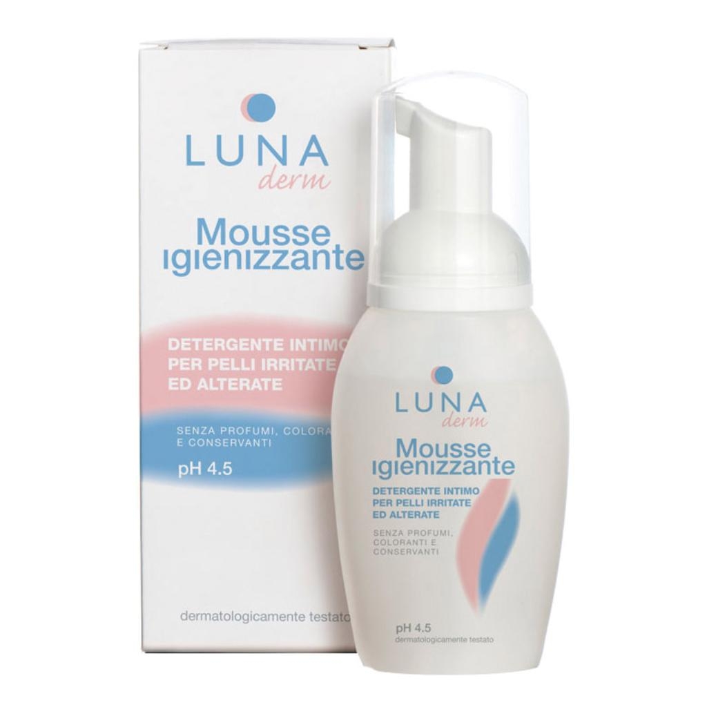 LUNADERM MOUSSE IGIENIZZANTE DETERGENTE INTIMO PELLI IRRITATE ED ALTERATE 150 ML