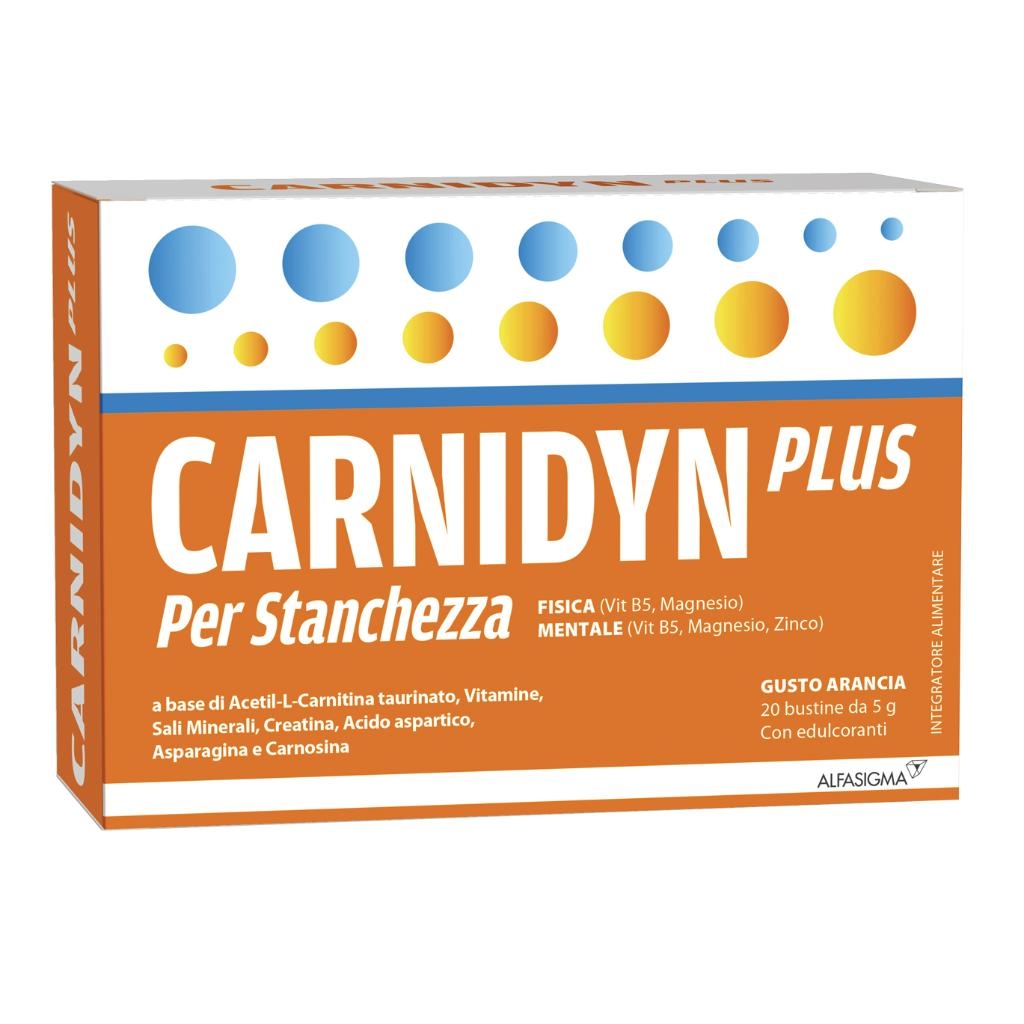 CARNIDYN PLUS 20 BUSTINE DA 5 G GUSTO ARANCIA