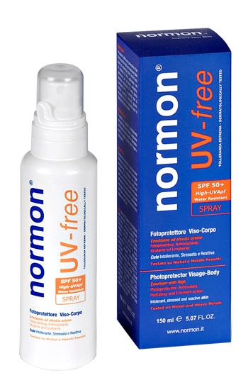 NORMON UV FREE SPRAY VISO CORPO 150 ML