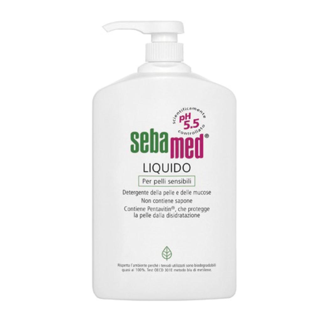 SEBAMED LIQUIDO DETERGENTE VISO CORPO TP 1000 ML