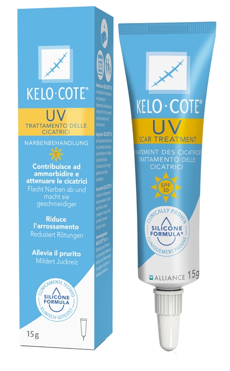 GEL CICATRICI KELO COTE UV SPF30 15 G