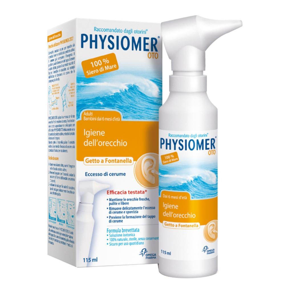 SPRAY OTOLOGICO PHYSIOMER CSR 115 ML