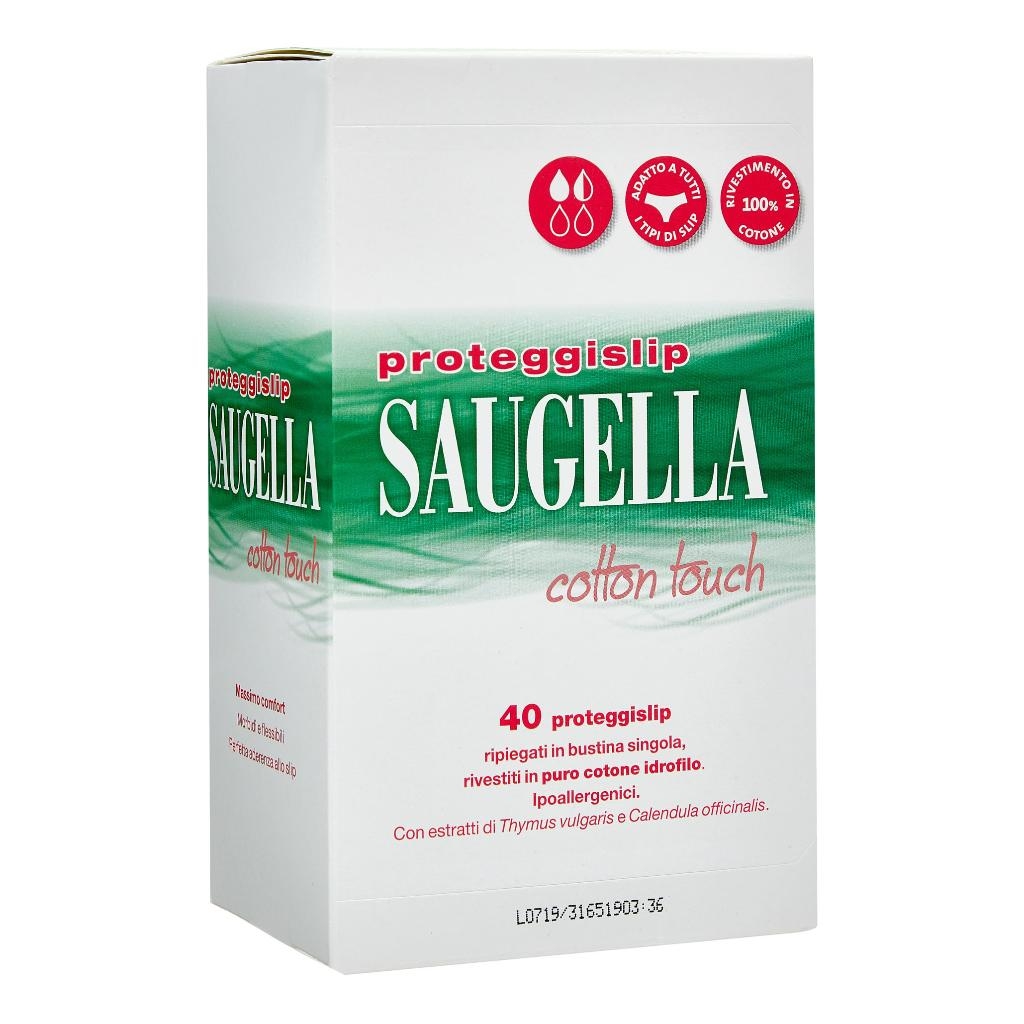 SAUGELLA ASSORBENTI COTTON TOUCH PROTEGGISLIP 40 PEZZI