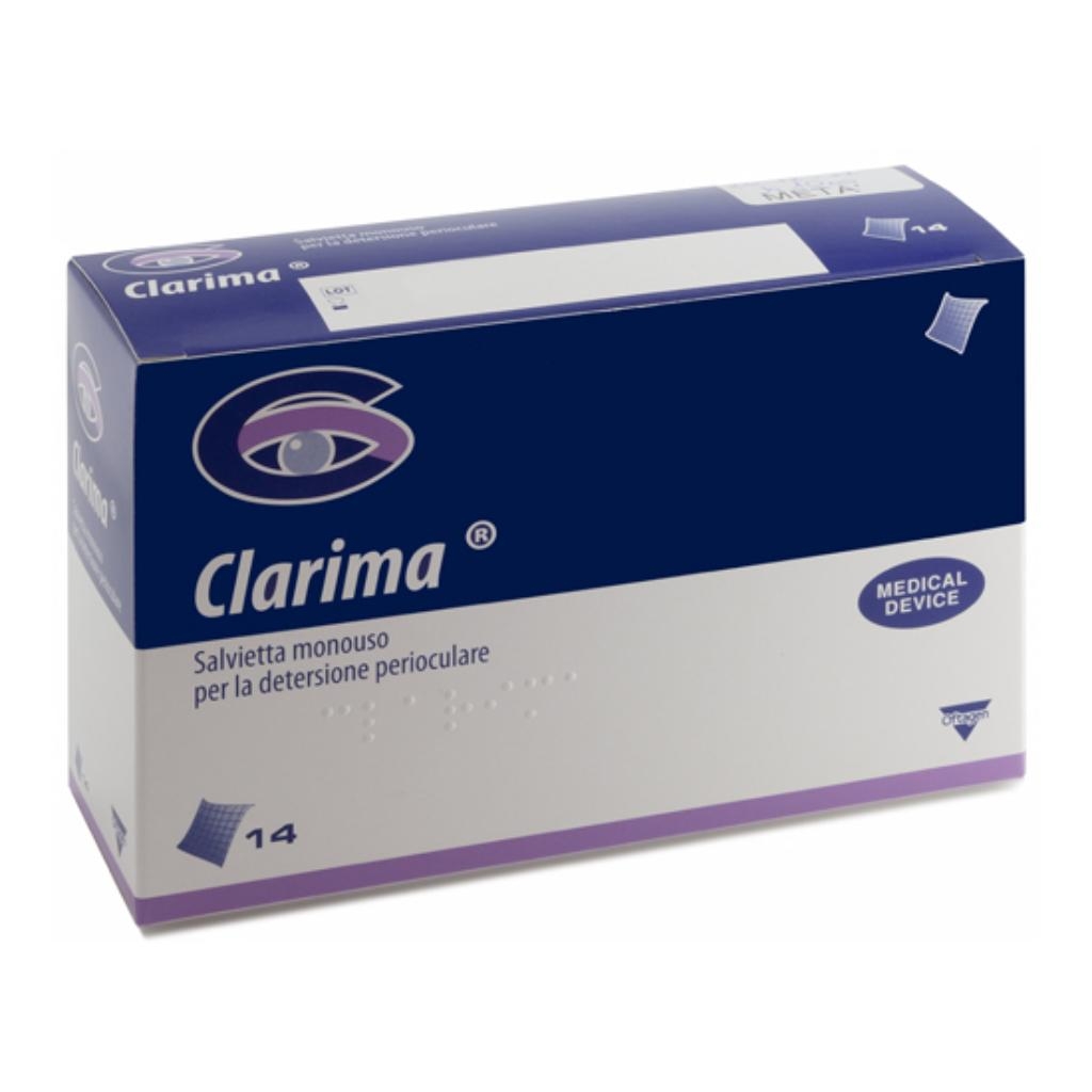 SALVIETTA PERIOCULARE CLARIMA 14 PEZZI