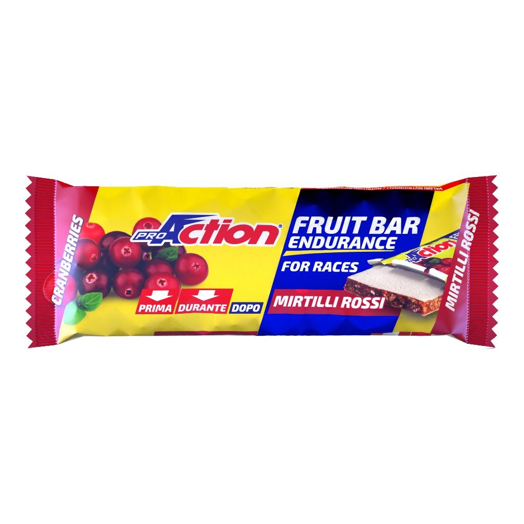 PROACTION FRUIT BAR BARRETTA ENERGETICA AL MIRTILLO ROSSO 40 G