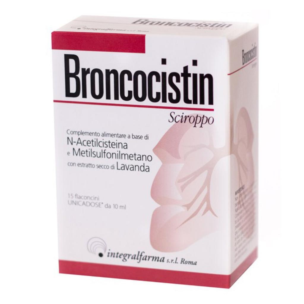 BRONCOCISTIN 15 FLACONCINI DA 10 ML