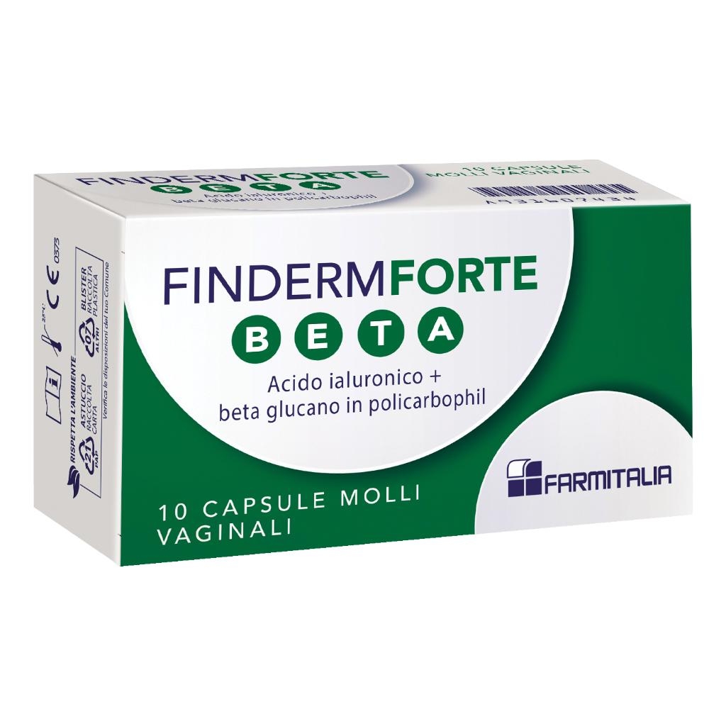 FINDERM FORTE BETA 10 CAPSULE MOLLI