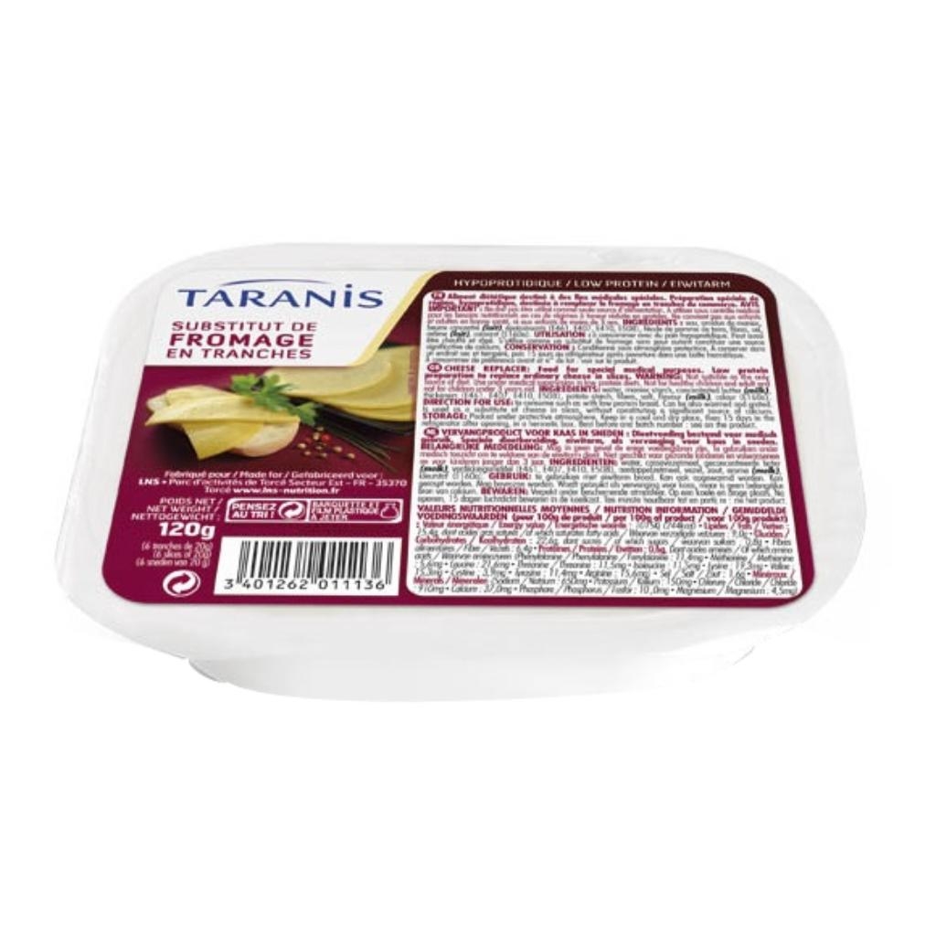 TARANIS SOSTITUTO DEL FORMAGGIO A FETTE 6 FETTE 20 G