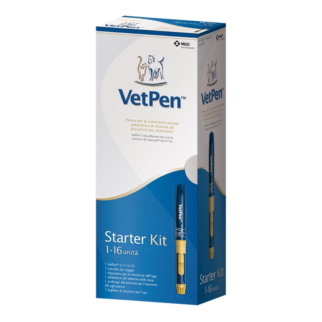 CANINSULIN VET PEN 16 UI STARTER KIT