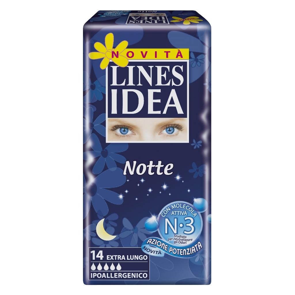 LINES IDEA NOTTE SENZA ALI 14 PEZZI