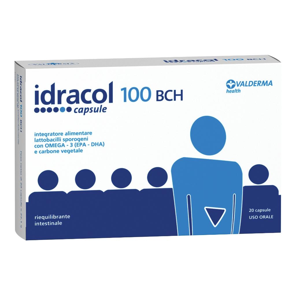 IDRACOL 100 BCH 20 CAPSULE