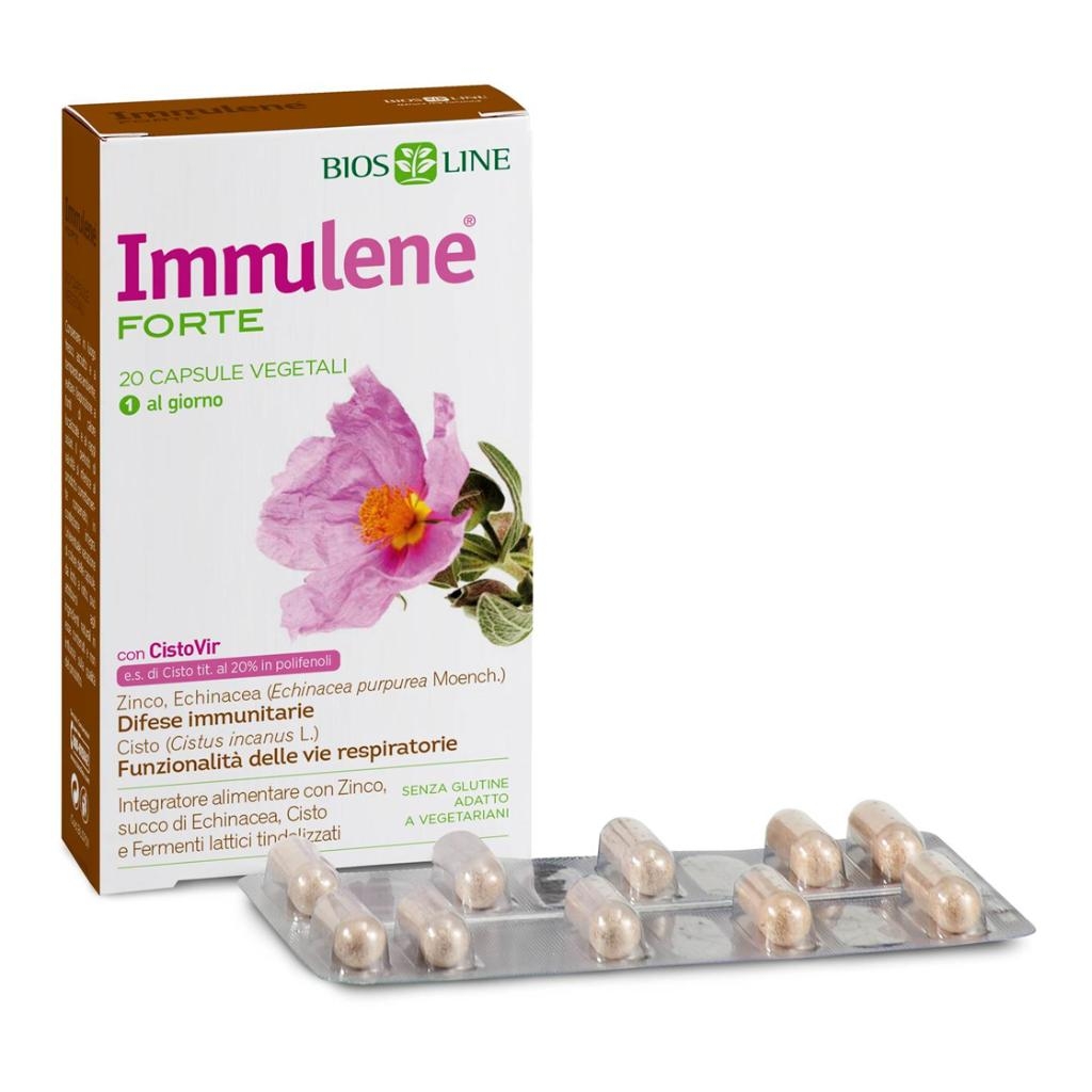 BIOSLINE IMMULENE FORTE 20 CAPSULE