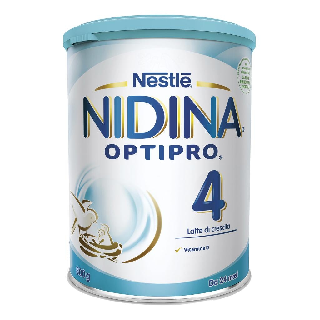 NIDINA 4 OPTIPRO LATTE CRESCITA POLVERE 800 G