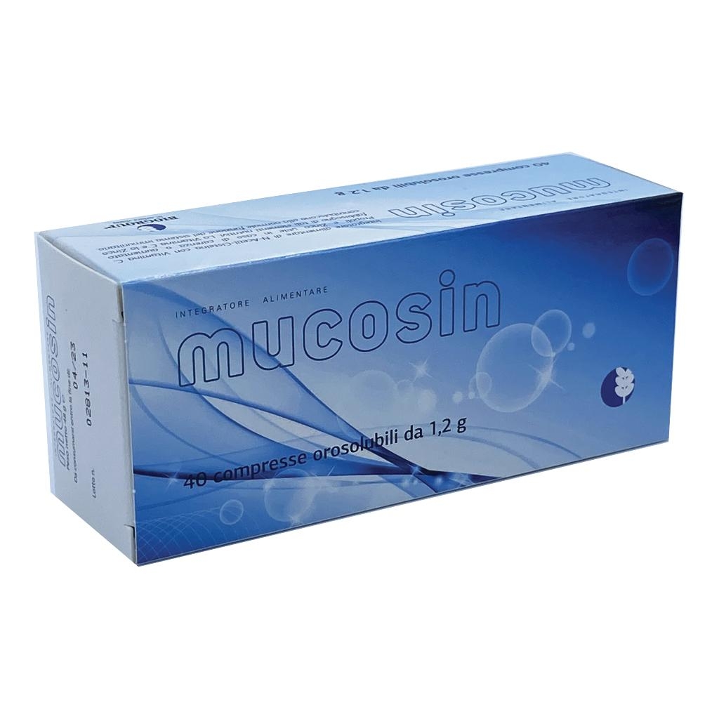 MUCOSIN 40 COMPRESSE OROSOLUBILI 1200 MG