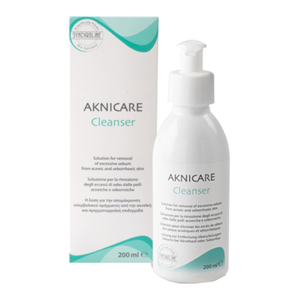 AKNICARE CLEANSER DETERGENTE VISO GEL 200 ML