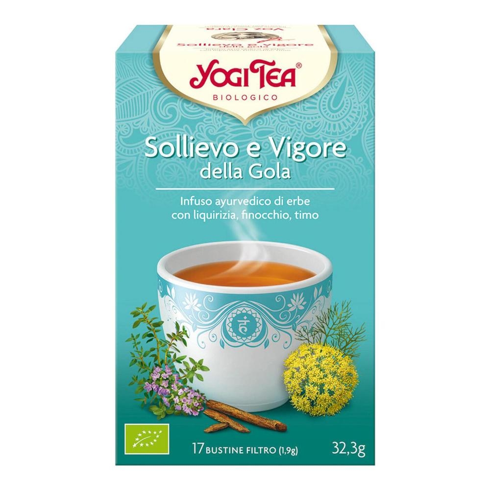 YOGI TEA SOLLIEVO E VIGORE DELLA GOLA 32,3 G