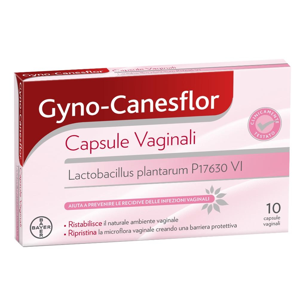 GYNOCANESFLOR 10 CAPSULE VAGINALI