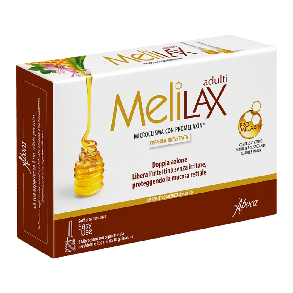 MELILAX ADULTI MICROCLISMI 6 PEZZI 10 G