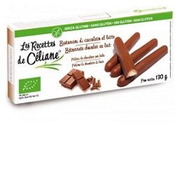 LES RECETTES DE CELIANE BASTONCINI RICOPERTI DI CIOCCOLATO AL LATTE 130 G