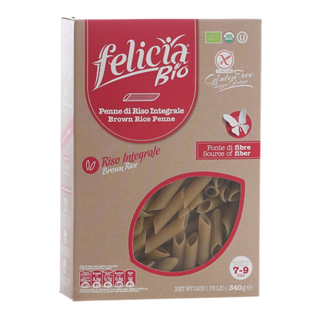 FELICIA BIO RISO INTEGRALE PENNE 340 G