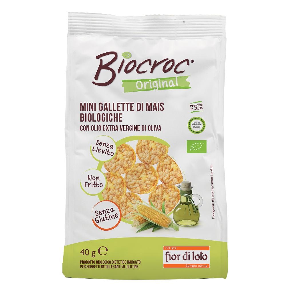 BIOCROC MINI GALLETTE MAIS BIO 40 G