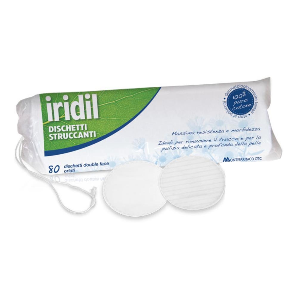 IRIDIL DISCHETTI STRUCCANTI IN COTONE 80 PEZZI