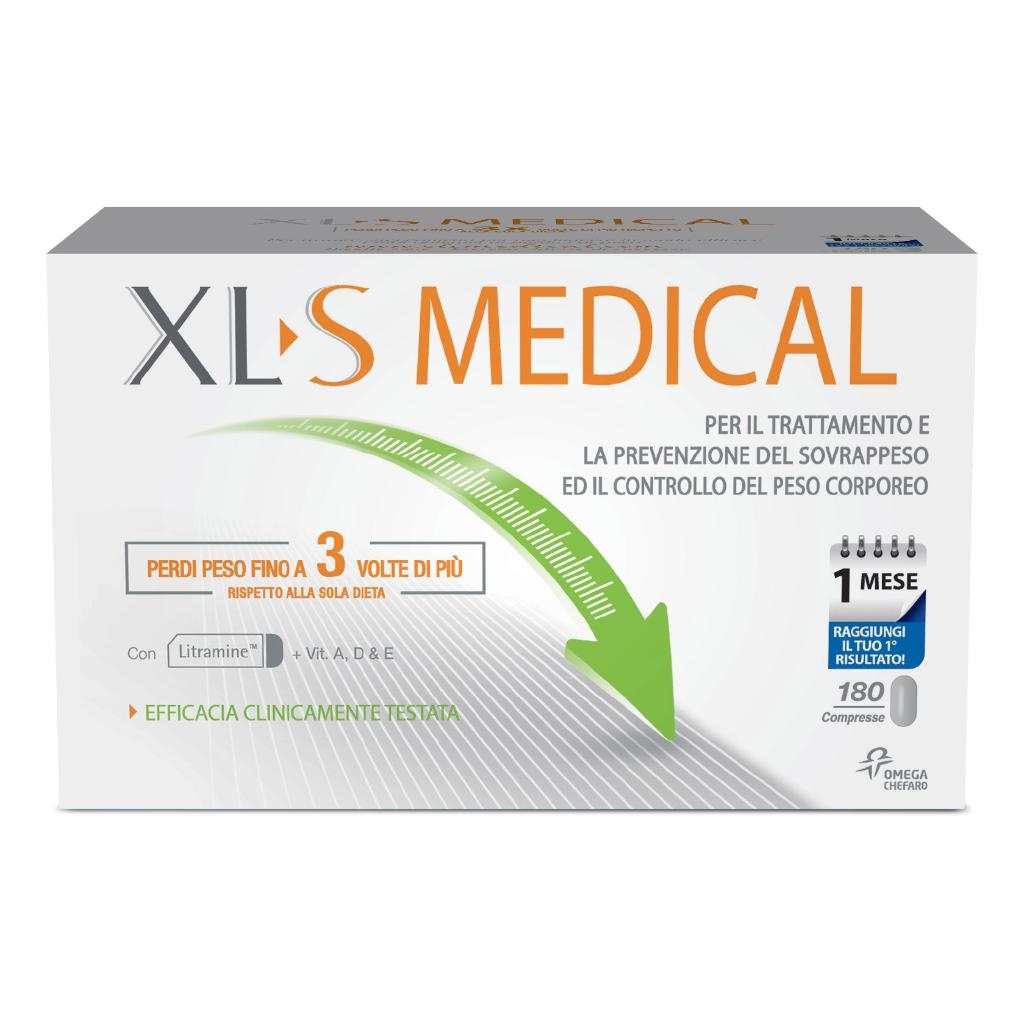 XLS MEDICAL LIPOSINOL 1 MESE TRATTAMENTO 180 COMPRESSE