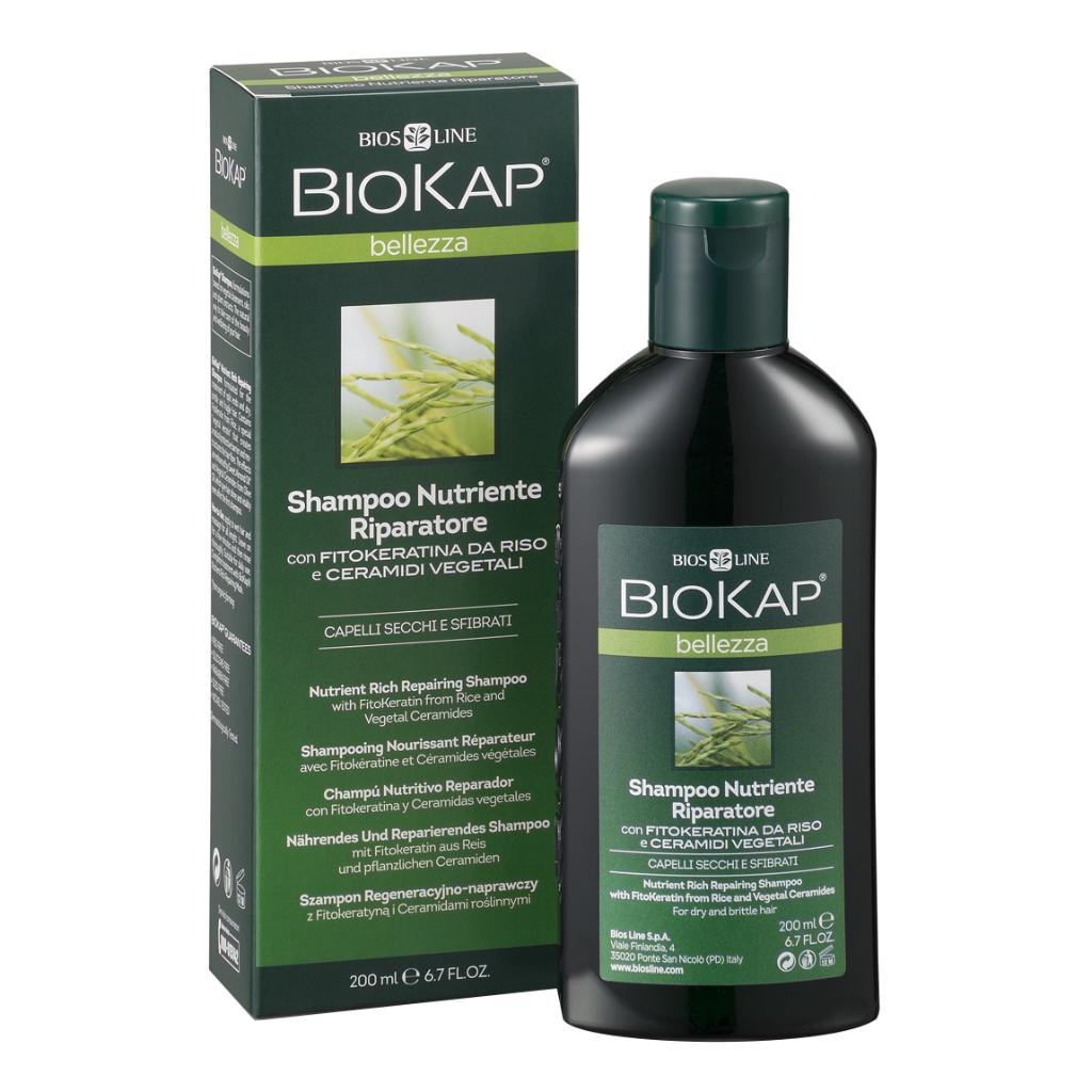 BIOKAP BELLEZZA SHAMPOO NUTRIENTE/RIPARATORE 200 ML BIOSLINE