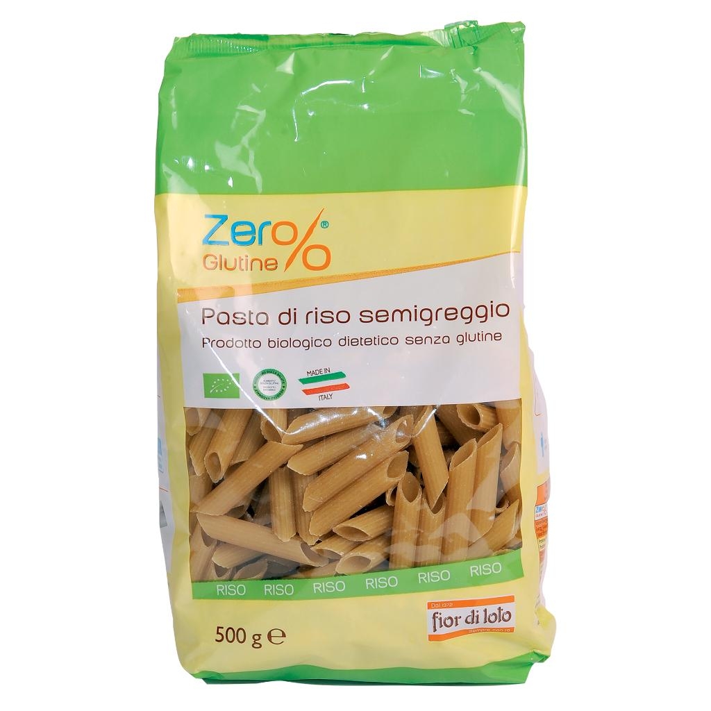 ZERO% GLUTINE PENNE DI RISO INTEGRALE SENZA GLUTINE BIO 500 G