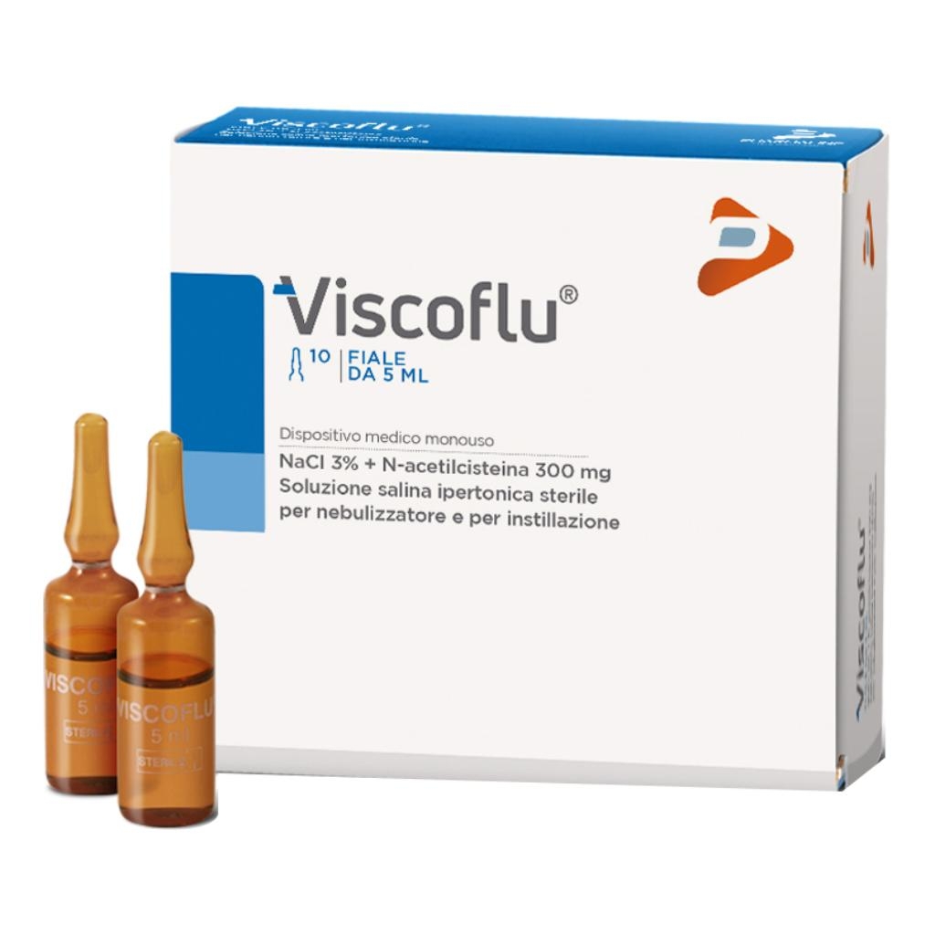 VISCOFLU 10 FLACONCINI 5 ML