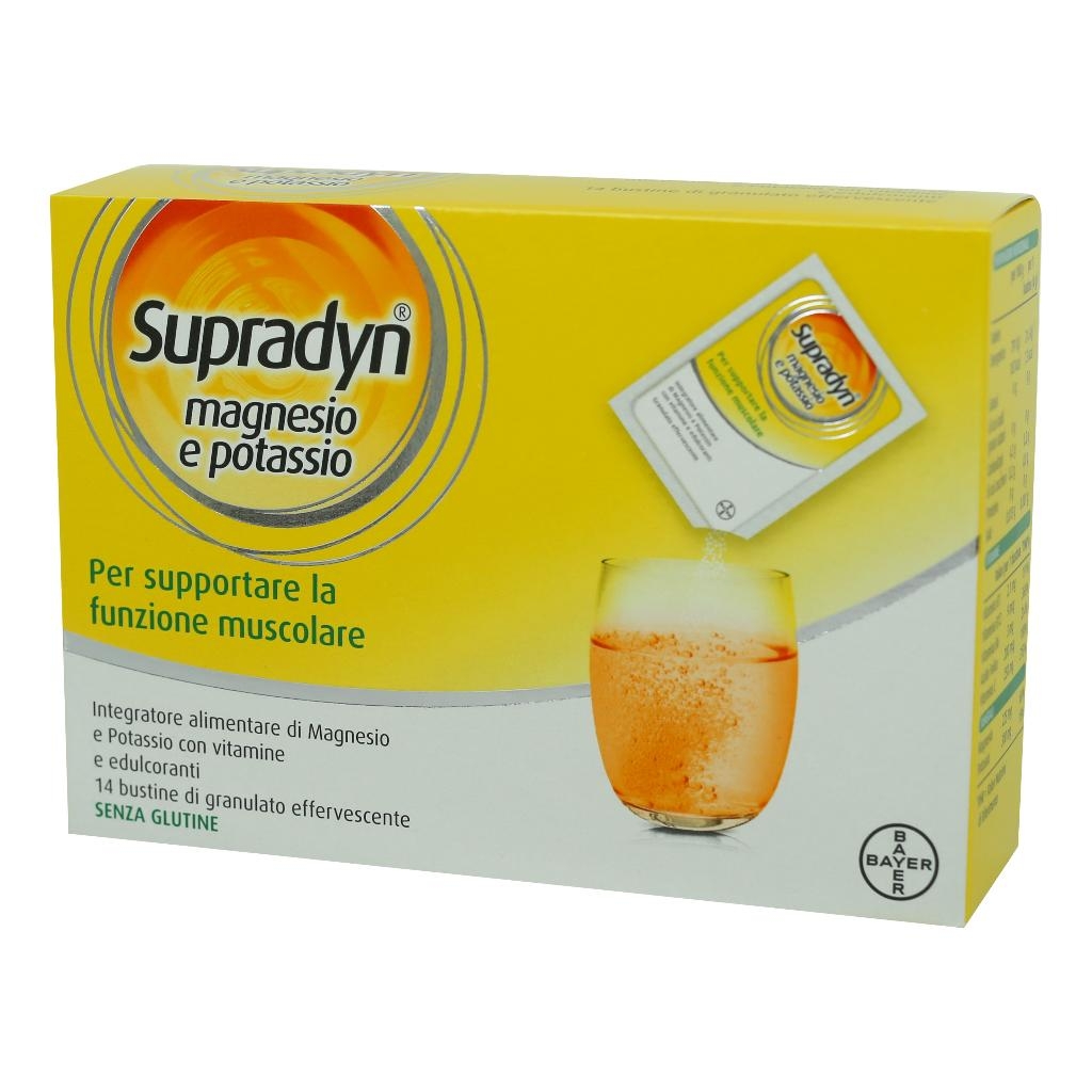 SUPRADYN MAGNESIO POTASSIO SENZA ZUCCHERO 14 BUSTINE 4 G